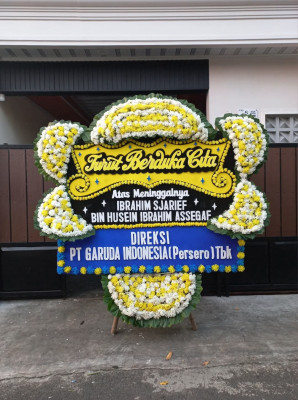 Papan Bunga Duka di Denpasar
