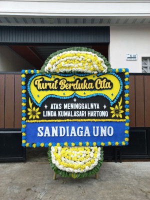 Papan Bunga Duka di Denpasar